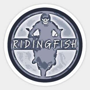 limited time Ridingfish Sticker